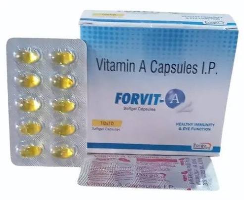 Vitamin A 25000 IU Capsules – Vitamin A (Retinol 7.5mg)