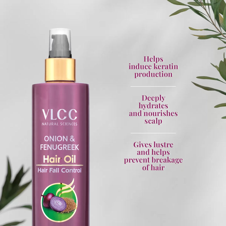 VLCC Onion & Fenugreek Hair Oil - 100ml