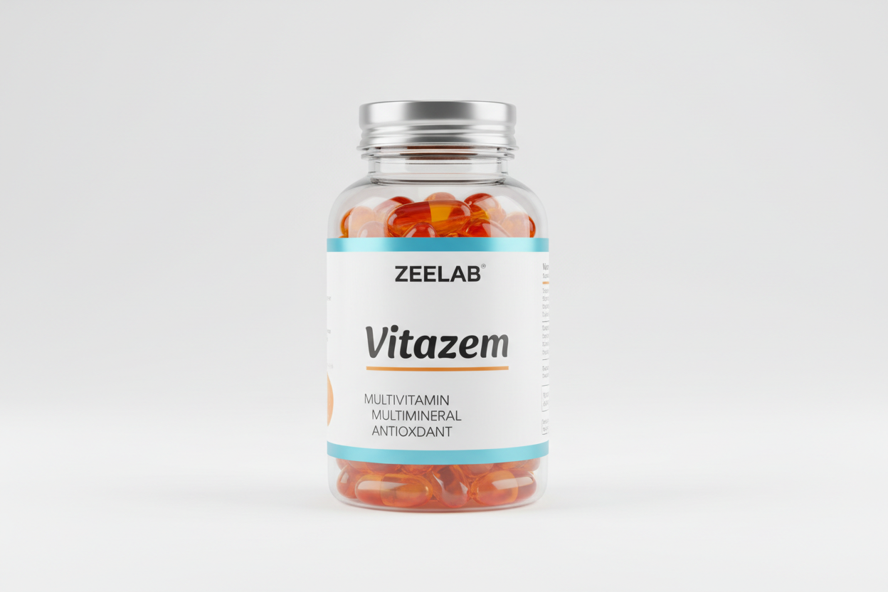 ZEELAB Vitazem Multivitamin, Multimineral & Antioxidant Soft Gelatin Capsules